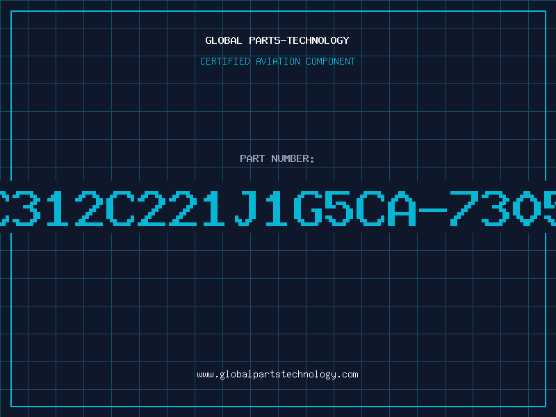 Aviation Part C312C221J1G5CA-7305