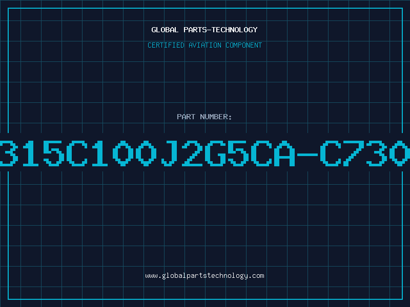 Aviation Part C315C100J2G5CA-C7303