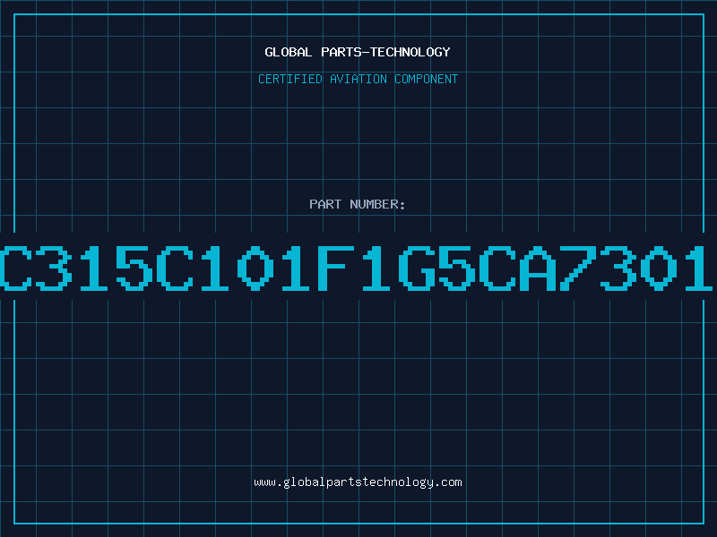 Aviation Part C315C101F1G5CA7301