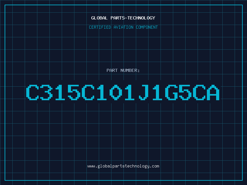 Aviation Part C315C101J1G5CA