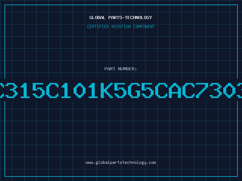 Aviation Part C315C101K5G5CAC7303
