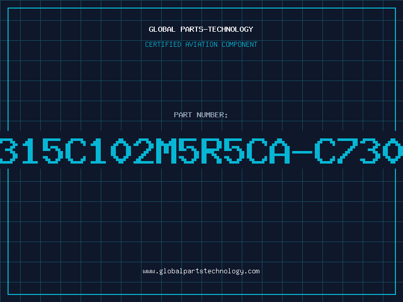 Aviation Part C315C102M5R5CA-C7303