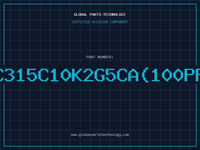 Aviation Part C315C10K2G5CA(100PF