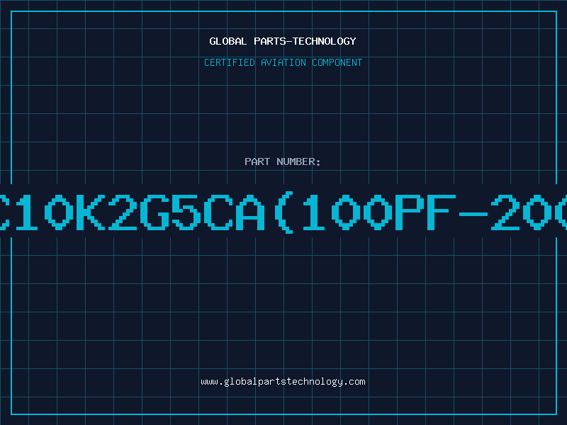 Aviation Part C315C10K2G5CA(100PF-200+-10