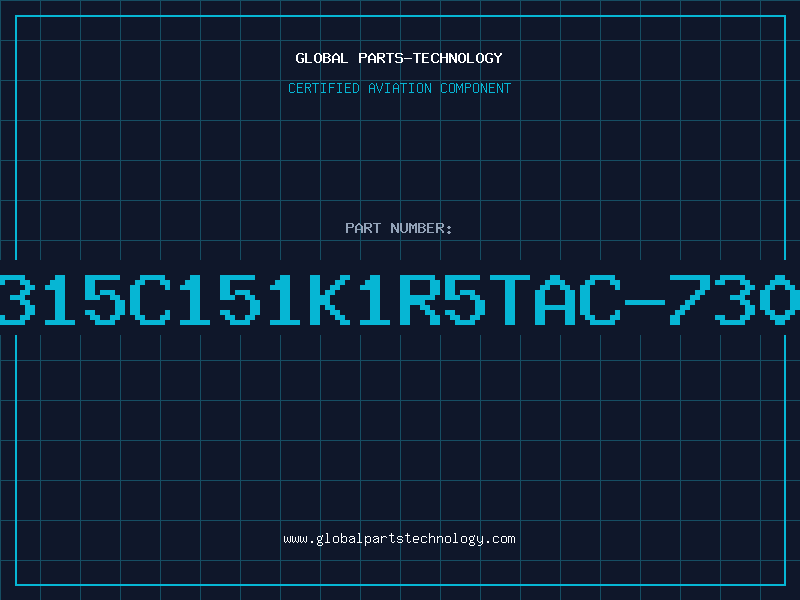 Aviation Part C315C151K1R5TAC-7303