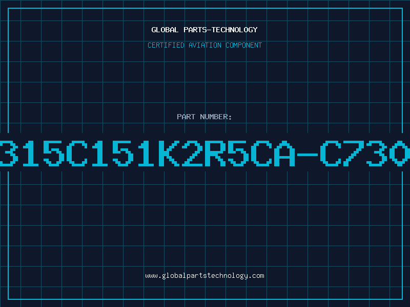 Aviation Part C315C151K2R5CA-C7303