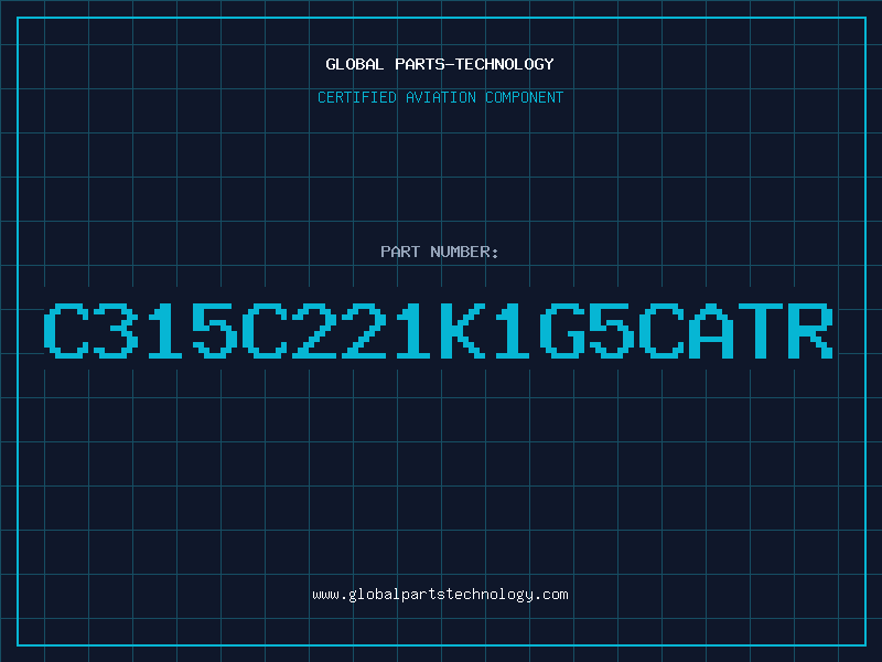 Aviation Part C315C221K1G5CATR