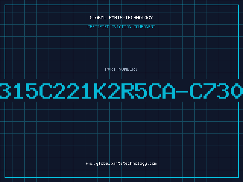 Aviation Part C315C221K2R5CA-C7303