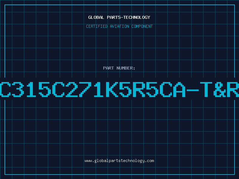 Aviation Part C315C271K5R5CA-T&R