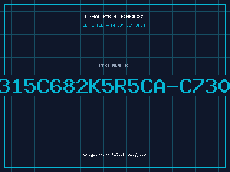 Aviation Part C315C682K5R5CA-C7303