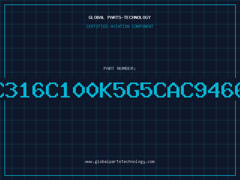 Aviation Part C316C100K5G5CAC9466