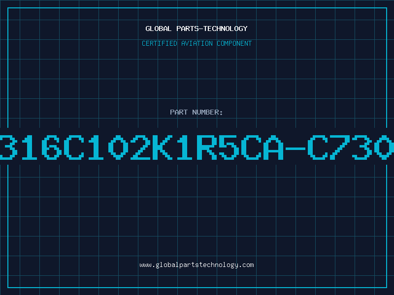 Aviation Part C316C102K1R5CA-C7301