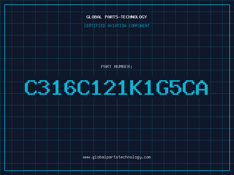Aviation Part C316C121K1G5CA