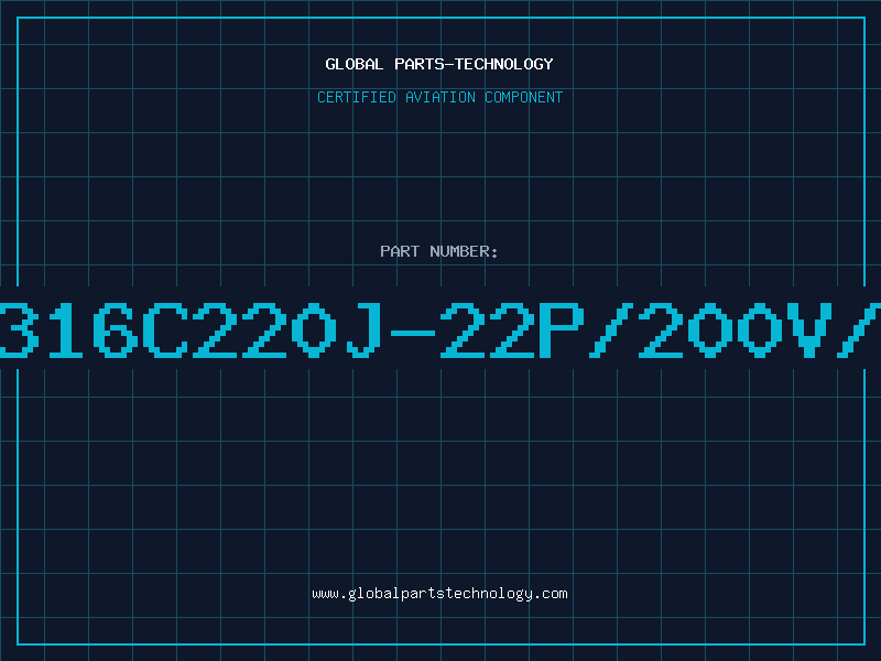Aviation Part C316C220J-22P/200V/R