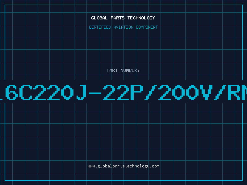 Aviation Part C316C220J-22p/200V/RM20
