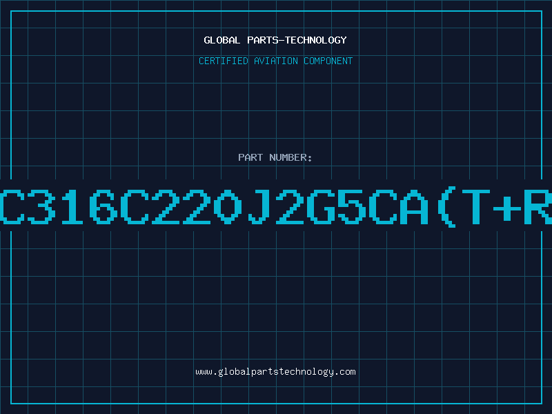 Aviation Part C316C220J2G5CA(T+R