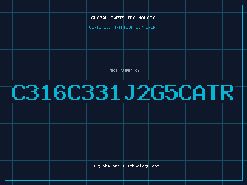 Aviation Part C316C331J2G5CATR