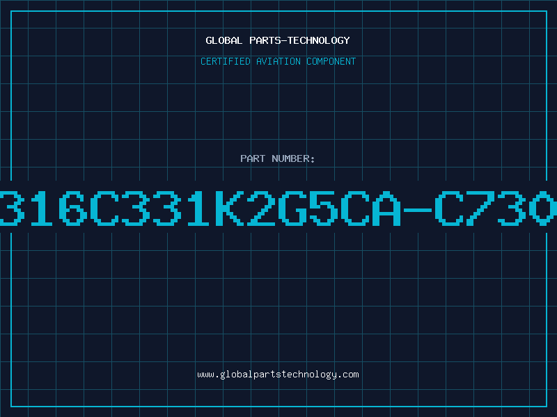Aviation Part C316C331K2G5CA-C7301