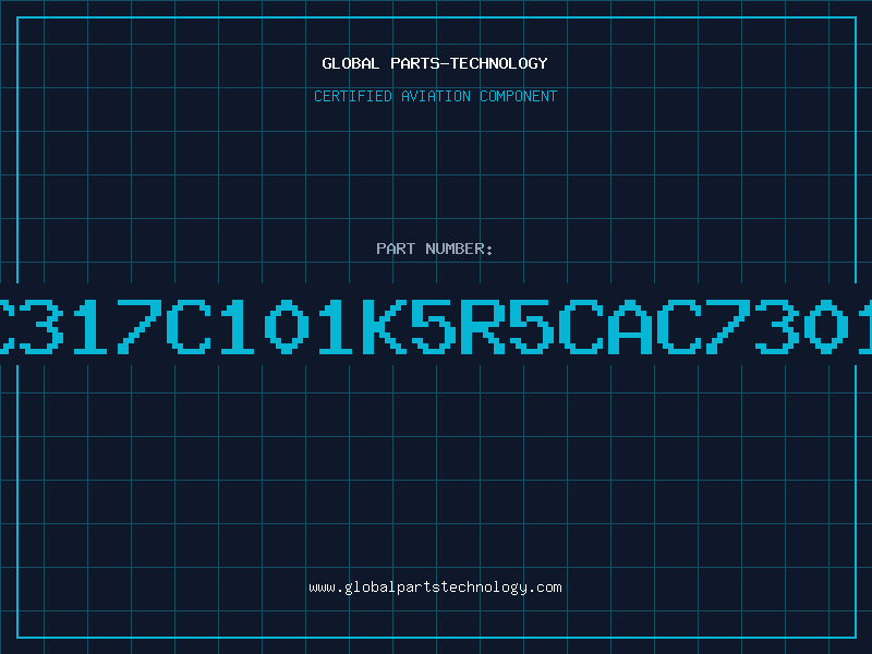 Aviation Part C317C101K5R5CAC7301