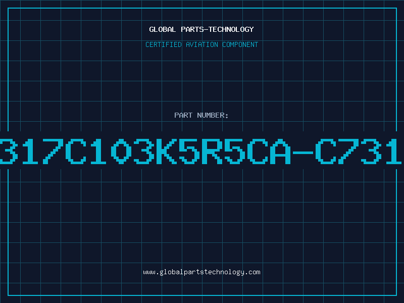 Aviation Part C317C103K5R5CA-C7317