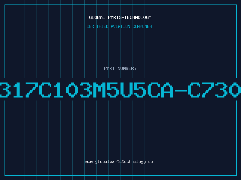 Aviation Part C317C103M5U5CA-C7301