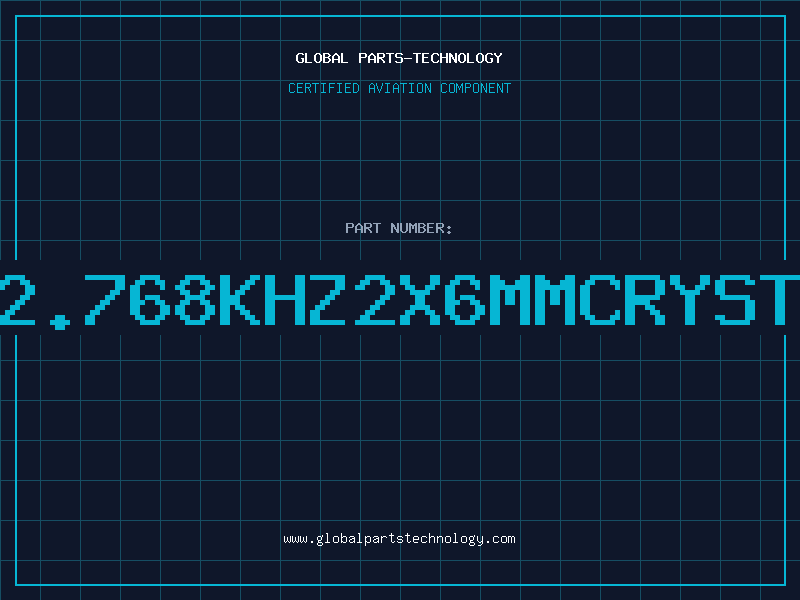 Aviation Part C32.768KHZ2X6MMCRYSTAL