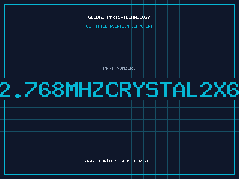 Aviation Part C32.768MHZCRYSTAL2X6MM