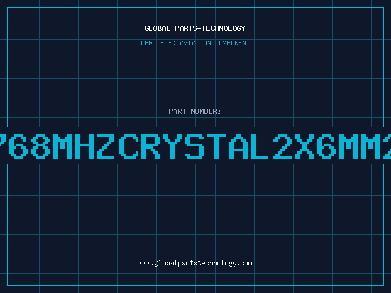 Aviation Part C32.768MHZCRYSTAL2X6MM20PPM