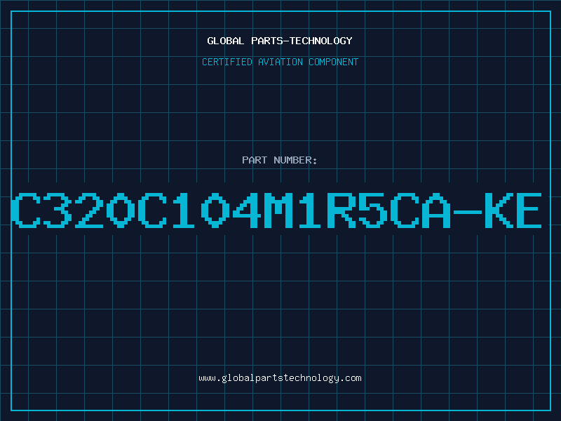 Aviation Part C320C104M1R5CA-KE