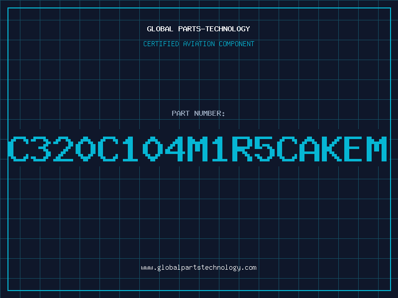 Aviation Part C320C104M1R5CAKEM