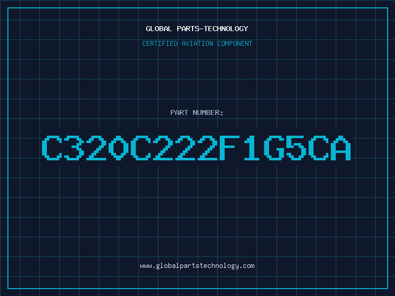 Aviation Part C320C222F1G5CA