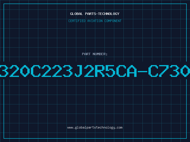 Aviation Part C320C223J2R5CA-C7303