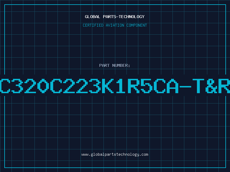 Aviation Part C320C223K1R5CA-T&R
