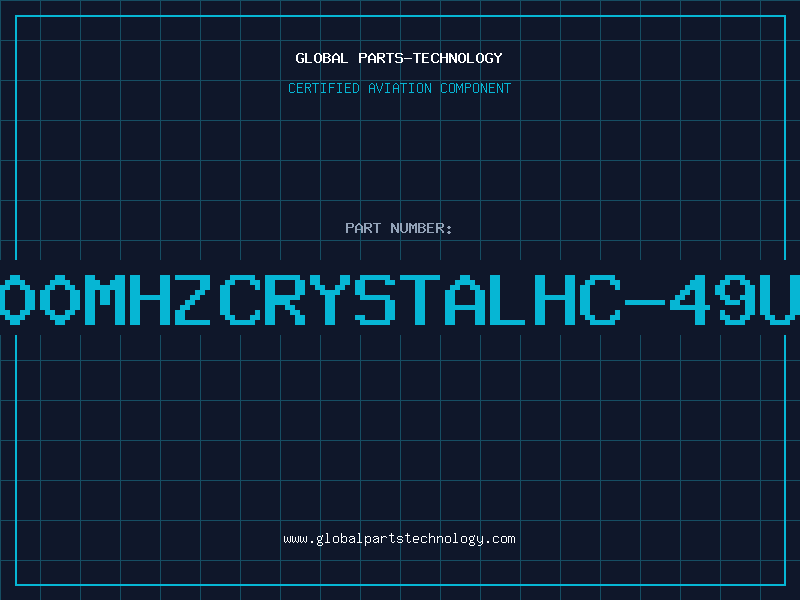 Aviation Part C4.000MHZCRYSTALHC-49U2PIN