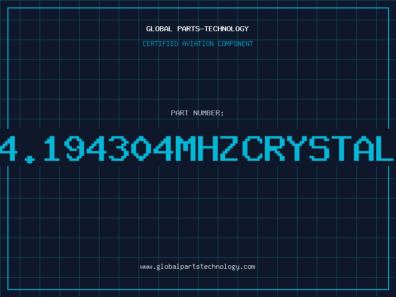 Aviation Part C4.194304MHZCRYSTAL2