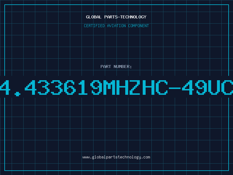 Aviation Part C4.433619MHZHC-49UCR