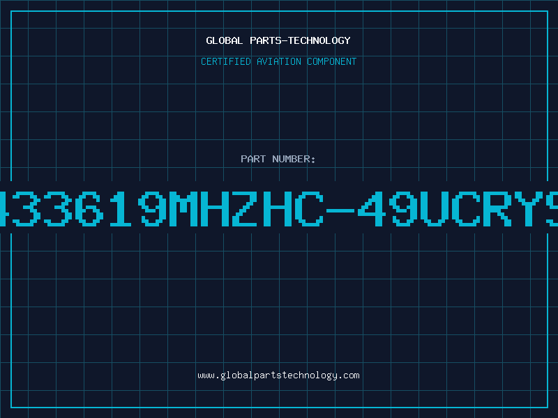 Aviation Part C4.433619MHZHC-49UCRYSTAL