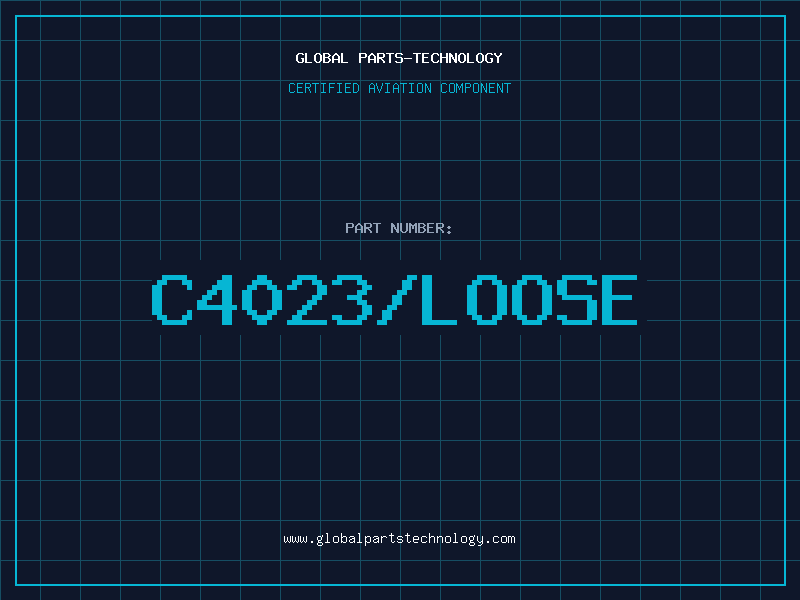 Aviation Part C4023/LOOSE