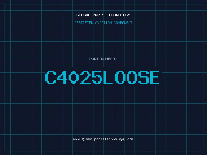 Aviation Part C4025LOOSE