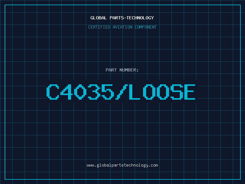 Aviation Part C4035/LOOSE