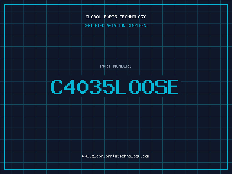Aviation Part C4035LOOSE