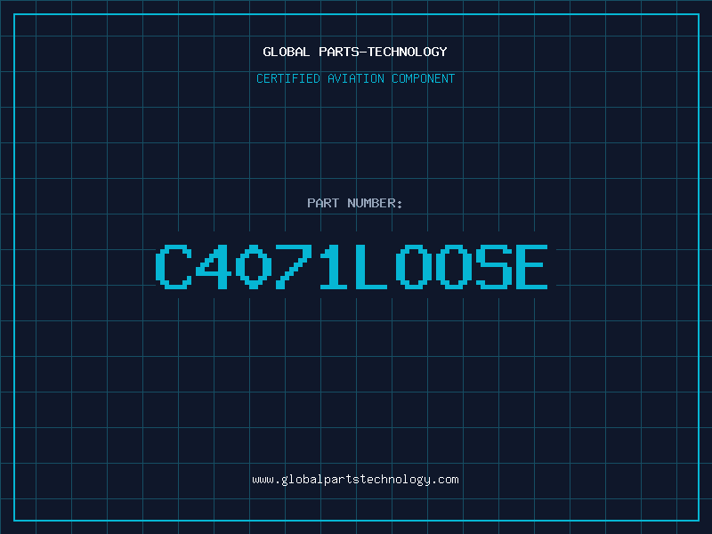 Aviation Part C4071LOOSE