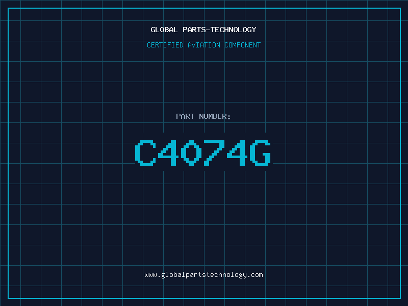 Aviation Part C4074G