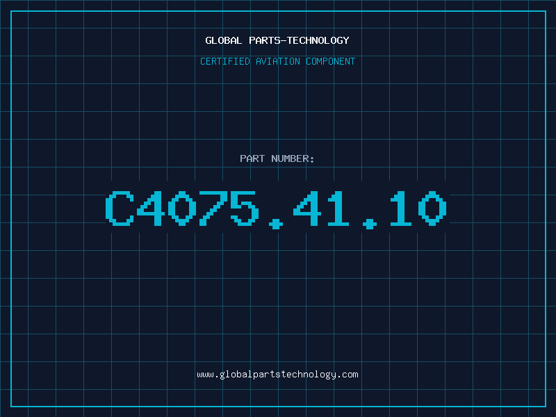 Aviation Part C4075.41.10