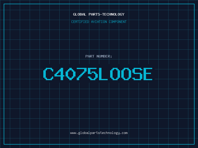 Aviation Part C4075LOOSE