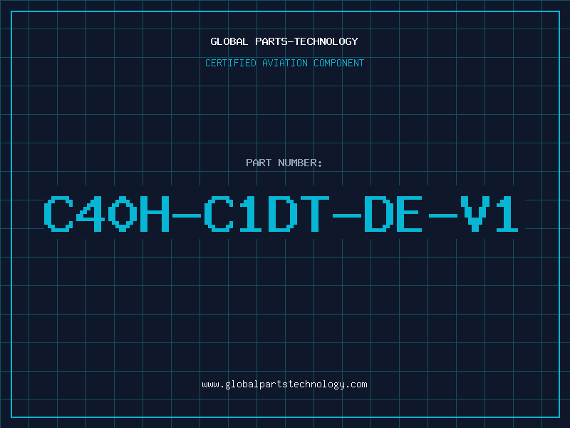 Aviation Part C40H-C1DT-DE-V1