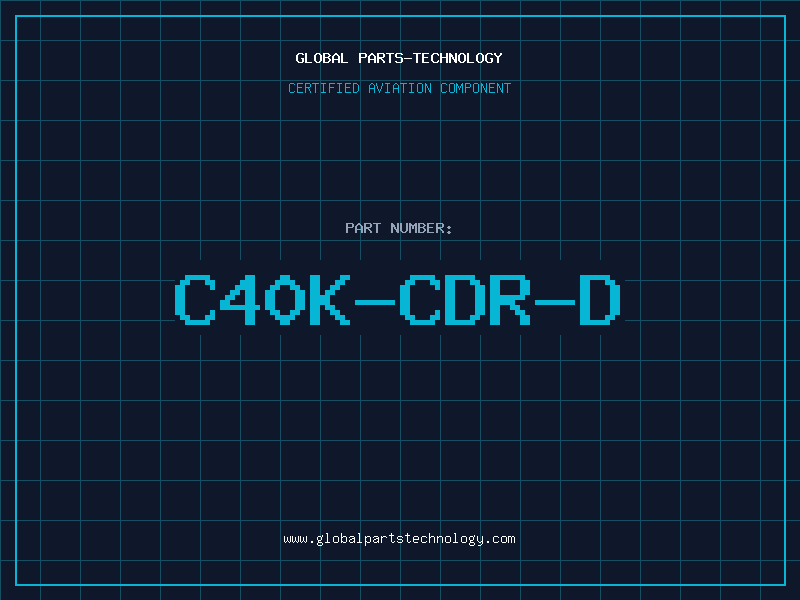 Aviation Part C40K-CDR-D