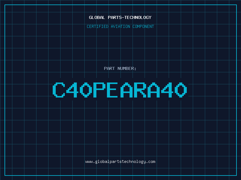 Aviation Part C40PEARA40