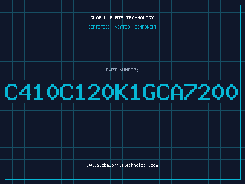 Aviation Part C410C120K1GCA7200
