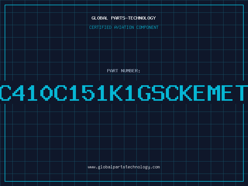 Aviation Part C410C151K1GSCKEMET